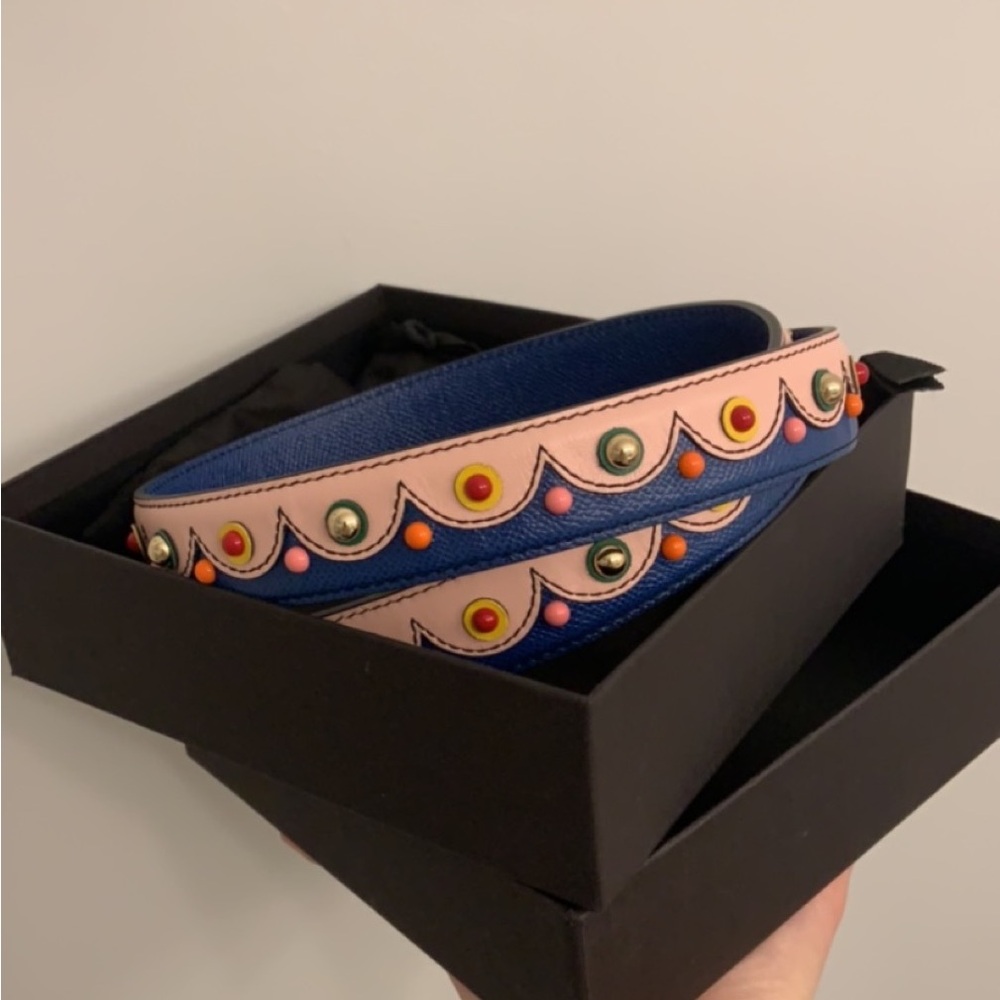 Beaded bag strap